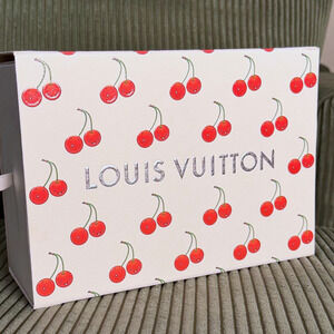 Louis Vuitton Takashi Murakami Cherry Empty Gift Box Shoebox 🍒 LV x TM 2025 🍒
